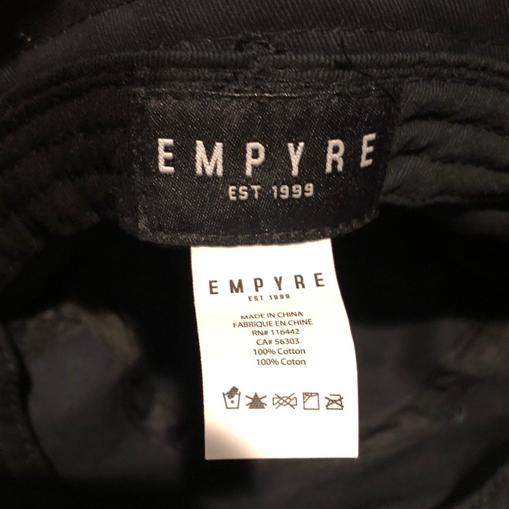 Empyre Red Rose Embroidered Bucket Hat - Picture 5 of 6